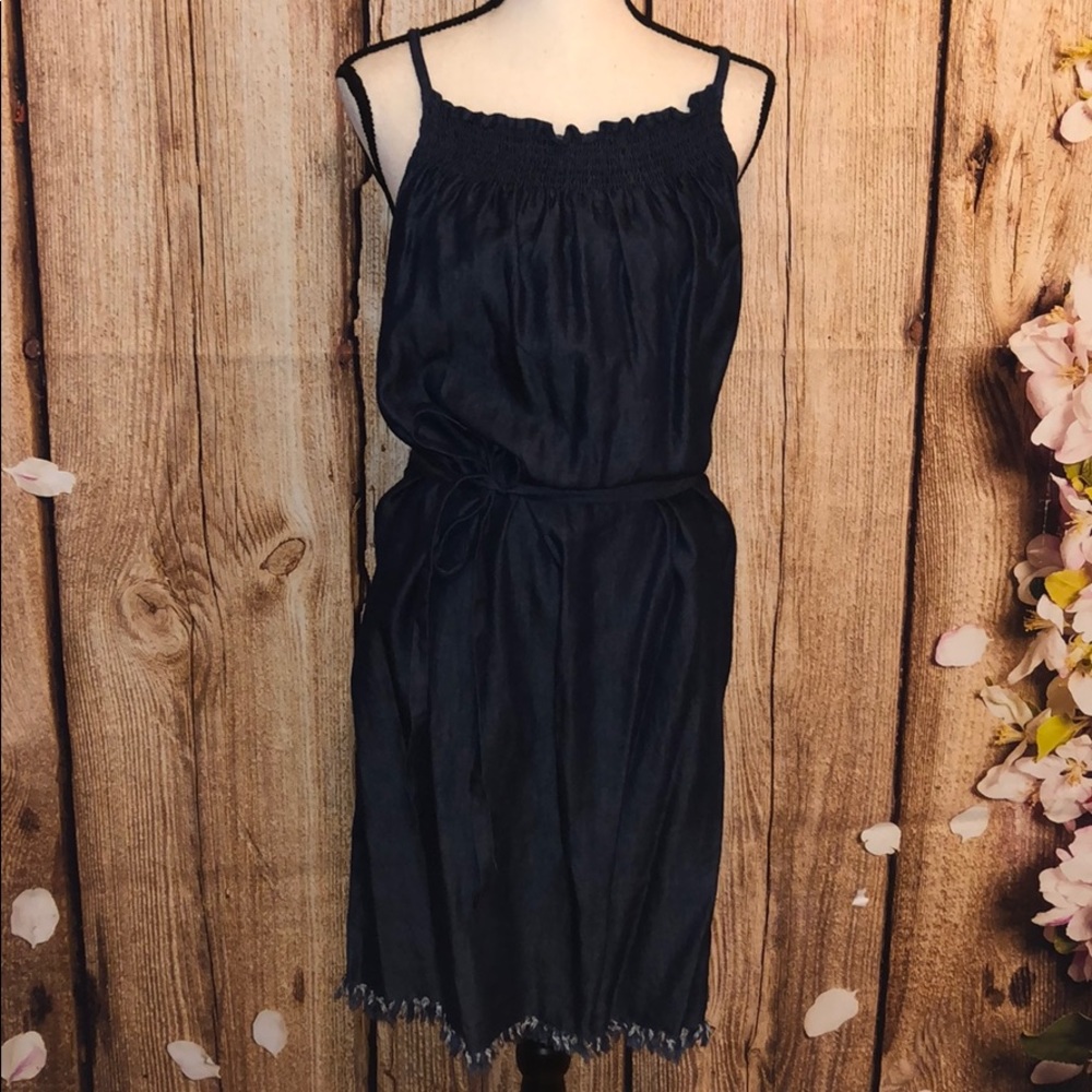 Denim Colored Dress